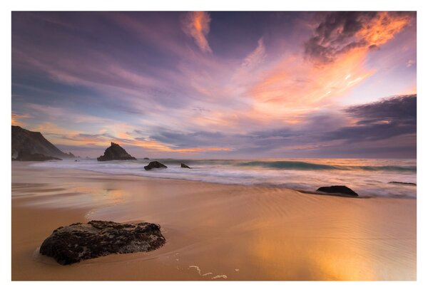 Obraz - Praia da Adraga (90x60 cm)