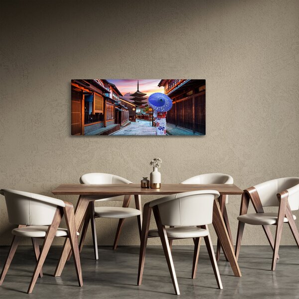 Obraz - Ázijská žena (120x50 cm)