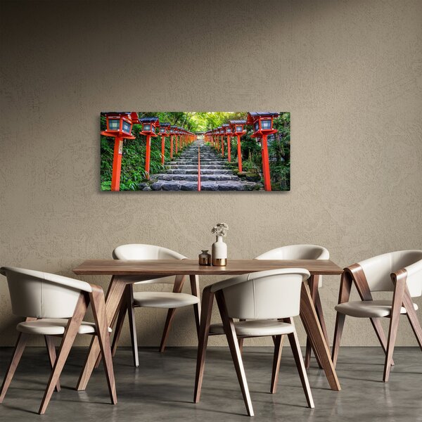 Obraz - Svätyňa Kifune (120x50 cm)
