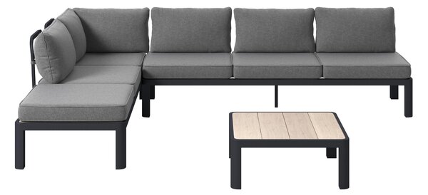 TERASOVÁ SEDACIA SÚPRAVA kov, plast, textil Ambia Garden - Série záhradného nábytku
