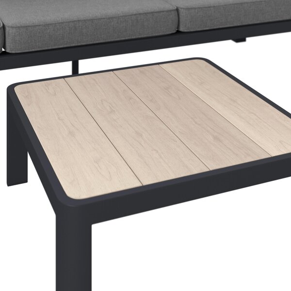 TERASOVÁ SEDACIA SÚPRAVA kov, plast, textil Ambia Garden - Série záhradného nábytku