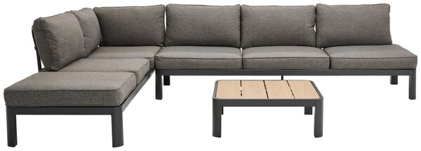 TERASOVÁ SEDACIA SÚPRAVA kov, plast, textil Ambia Garden - Série záhradného nábytku