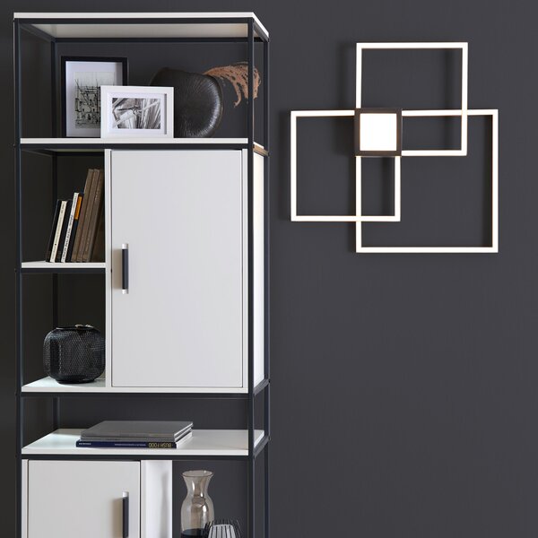 STROPNÉ LED SVIETIDLO, 65,5/65,5/6,5 cm Novel - Interiérové svietidlá