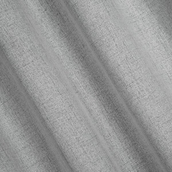ZÁVES NA KRÚŽKOCH LINDA 140X250 CM STRIEBORNÁ