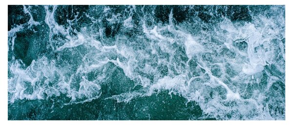 Obraz - Vlny oceánu (120x50 cm)