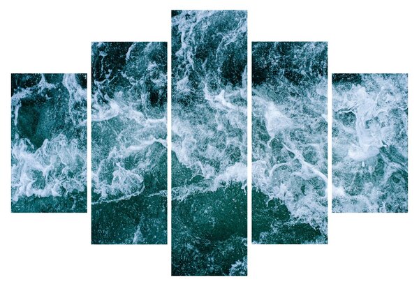 Obraz - Vlny oceánu (150x105 cm)