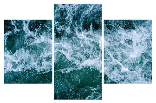 Obraz - Vlny oceánu (90x60 cm)