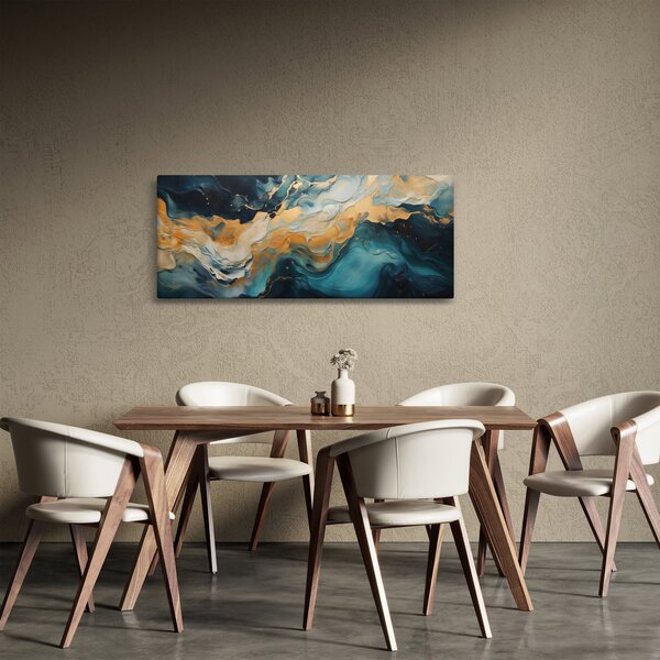 Obraz - Abstrakcia (120x50 cm)