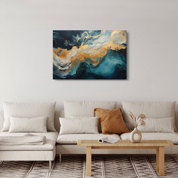 Obraz - Abstrakcia (90x60 cm)