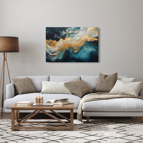 Obraz - Abstrakcia (90x60 cm)