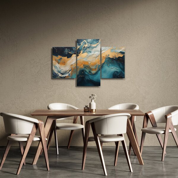 Obraz - Abstrakcia (90x60 cm)