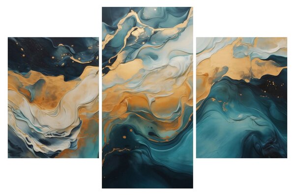 Obraz - Abstrakcia (90x60 cm)