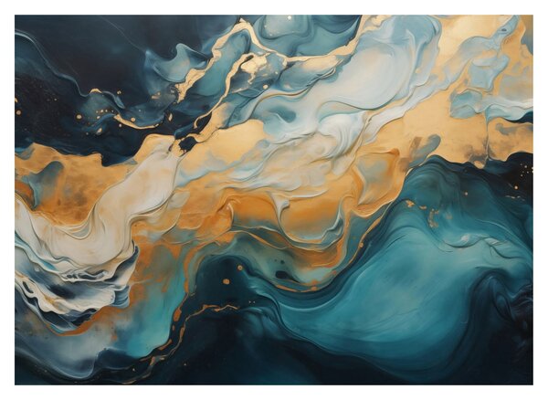 Obraz - Abstrakcia (70x50 cm)