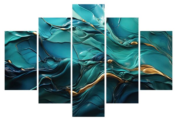 Obraz - Abstraktné textúry (150x105 cm)