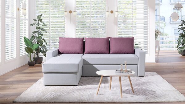 Mirjan24 Rohová sedacia súprava Sierra, Dostupné poťahy: Cashmere 22 5902928179972