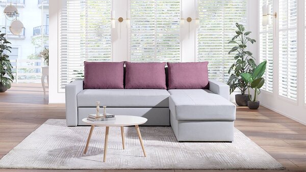 Mirjan24 Rohová sedacia súprava Sierra, Dostupné poťahy: Cashmere 22 5902928179972