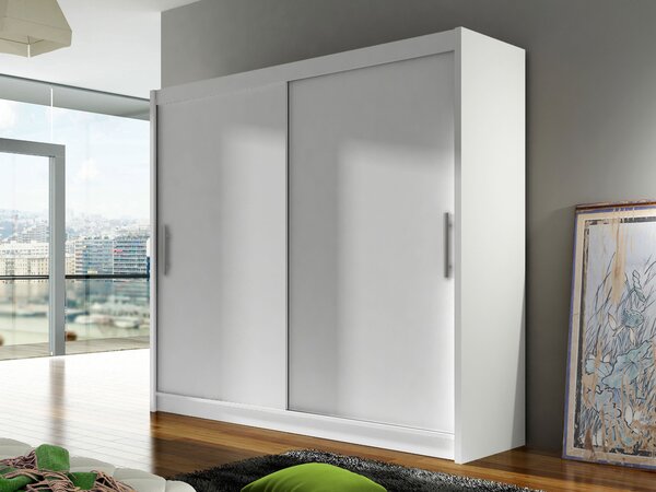Mirjan24 Skriňa London I 180, Farby: čierna, Osvetlenie: bez osvetlenia 5902928050578
