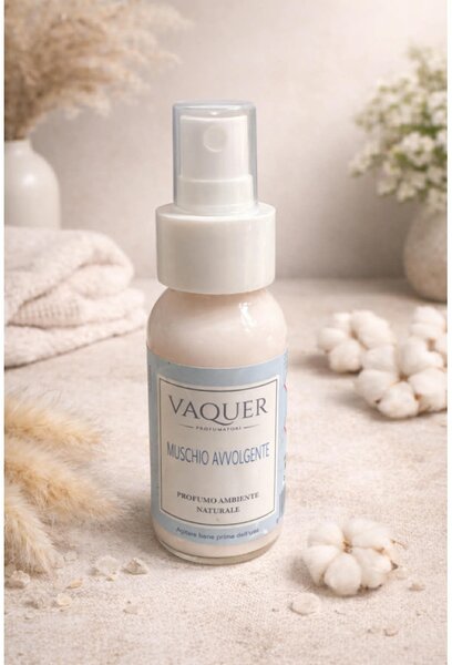 Bytový osviežovač vzduchu Vaquer MUSCHIO AVVOLGENTE 60 ml