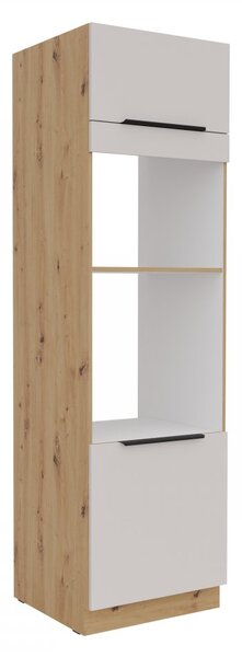 Mirjan24 Vysoká kuchynská skrinka pod rúru Solea 60 DPM-210 2F, Farby: dub artisan / kašmír 5903211473210