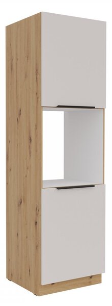 Mirjan24 Vysoká kuchynská skrinka pod rúru Solea 60 DP-210 2F, Farby: dub artisan / kašmír 5903211473203