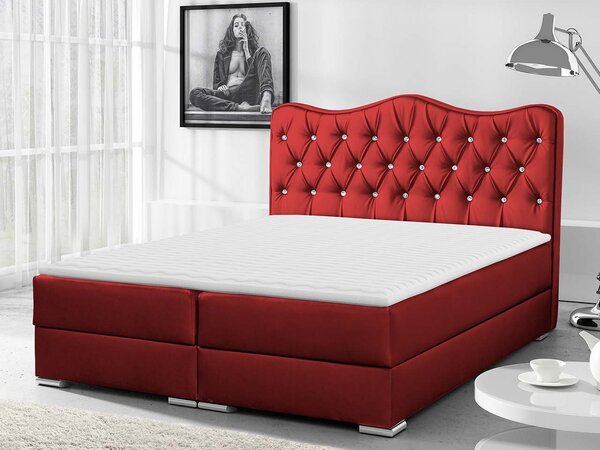 Mirjan24 Posteľ kontinentálna Medrins, Rozmer postele: 120x200, Dostupné poťahy: ekokoža Soft 10a 5903211154546