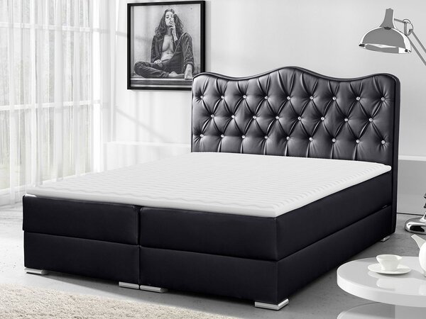 Mirjan24 Posteľ kontinentálna Medrins, Rozmer postele: 120x200, Dostupné poťahy: ekokoža Soft 10a 5903211154546