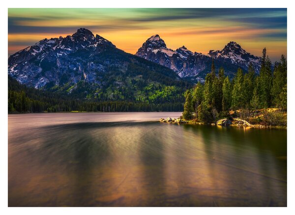 Obraz - Národný park Grand Teton (70x50 cm)