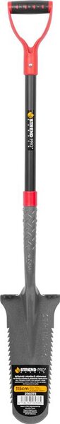 Rýľ Strend Pro Garden ErgoBULL, drenážny, s fiberglass násadou D 1150 mm
