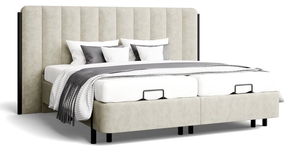 Čalúnená posteľ Bali 2.0, Amour 5504, box front lift, 180x200 cm