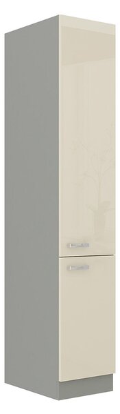 Mirjan24 Skrinka vysoká Multiline 40 DK-210 2F, Farby: šedý / biely lesk 5902928216554