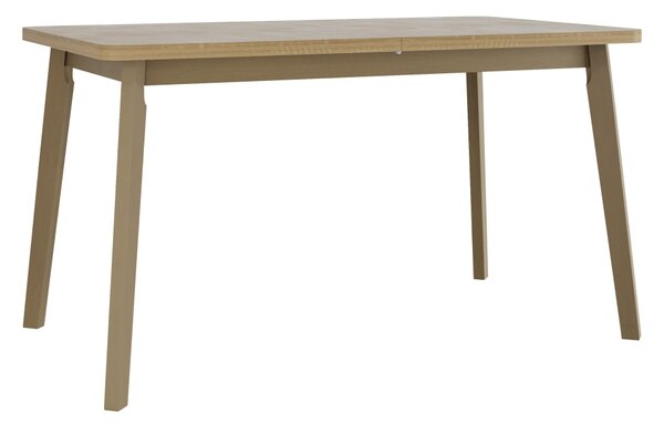 Mirjan24 Stôl Harry 80 x 140/180 VI, Morenie: dub artisan L, Farby nožičiek: biela 5903211234880