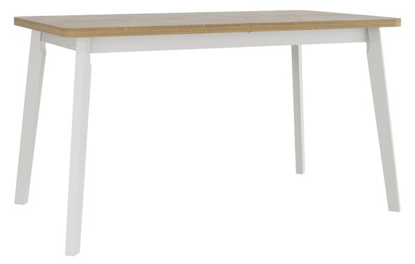 Mirjan24 Stôl Harry 80 x 140/180 VI, Morenie: dub artisan L, Farby nožičiek: biela 5903211234880