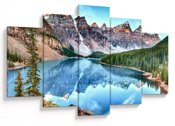 Obraz - Moraine lake (150x105 cm)
