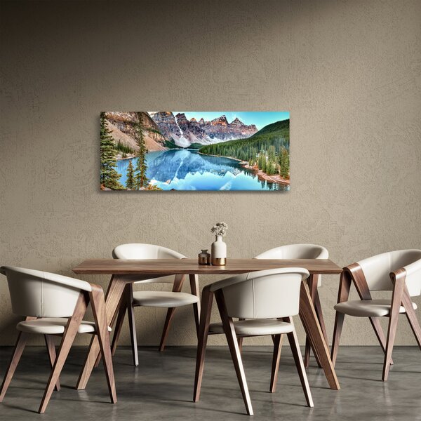 Obraz - Moraine lake (120x50 cm)