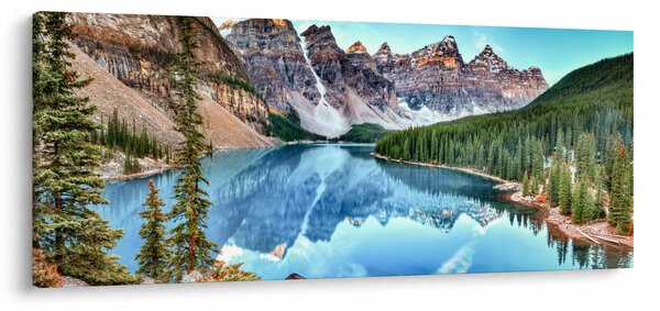 Obraz - Moraine lake (120x50 cm)