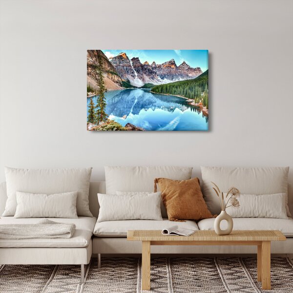 Obraz - Moraine lake (90x60 cm)