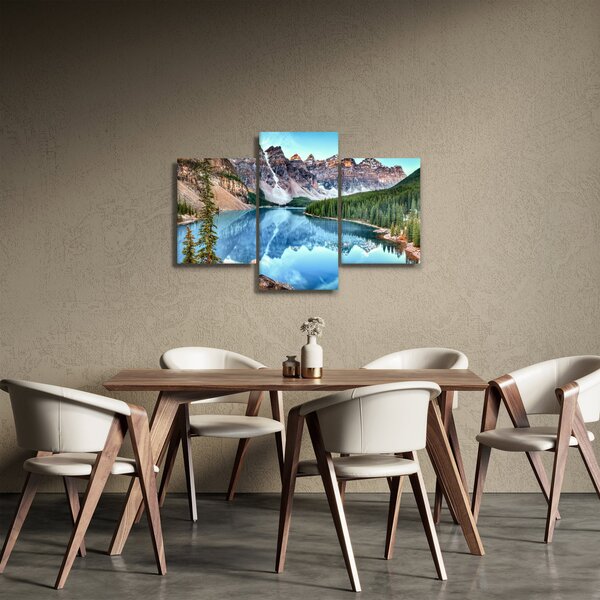 Obraz - Moraine lake (90x60 cm)