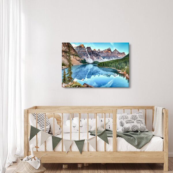 Obraz - Moraine lake (90x60 cm)