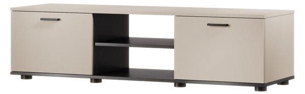 Mirjan24 TV stolík 140 Boho B4, Farby: čierny / čierny lesk 5902928098174