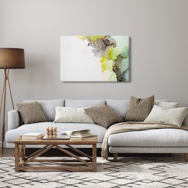 Obraz - Abstraktné umenie atramentom (90x60 cm)