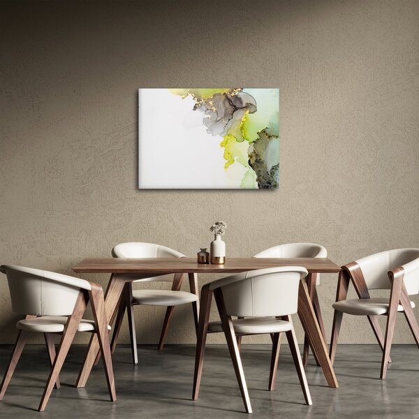 Obraz - Abstraktné umenie atramentom (70x50 cm)