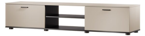 Mirjan24 TV stolík 180 Boho B3, Farby: biela / biely lesk 5902928097276