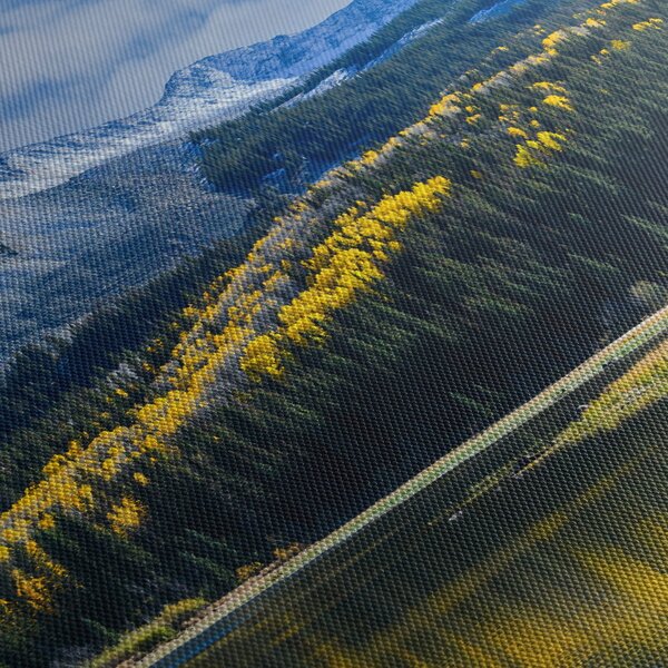Obraz - Lost Lake, Oregon (s hodinami) (90x30 cm)