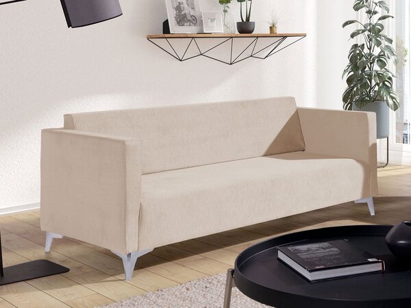 Mirjan24 Pohovka Denim 3, Dostupné poťahy: Solo 251, Farby nožičiek: čierny lesk 5902928257816
