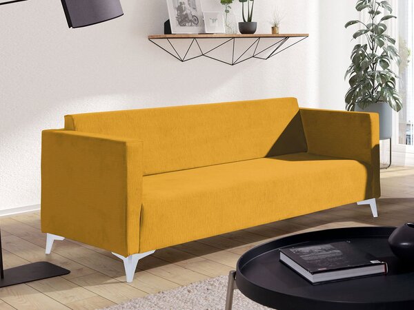 Mirjan24 Pohovka Denim 3, Dostupné poťahy: Solo 251, Farby nožičiek: čierny lesk 5902928257816