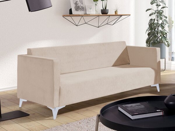 Mirjan24 Pohovka Denim 3, Dostupné poťahy: Solo 251, Farby nožičiek: čierny lesk 5902928257816