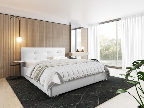 Mirjan24 Posteľ Landron, Rozmer postele: 140x200, Dostupné poťahy: ekokoža Soft 010 5903211153976