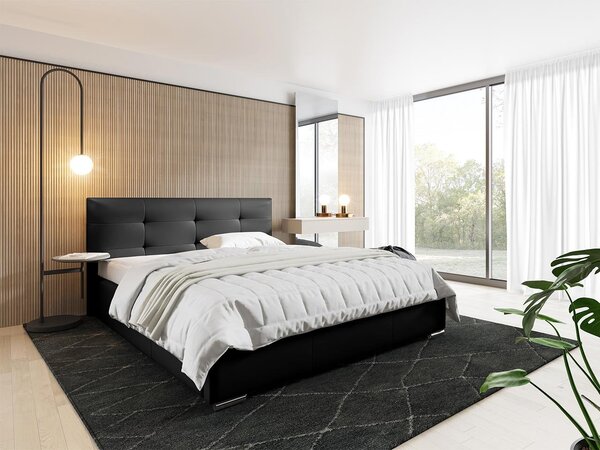 Mirjan24 Posteľ Landron, Rozmer postele: 140x200, Dostupné poťahy: ekokoža Soft 010 5903211153976
