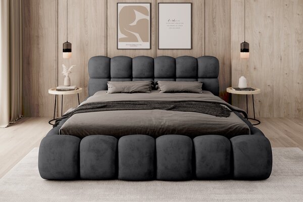 ČALÚNENÁ POSTEĽ ASHLEY 180x200 APHRODITE 23 BLACK