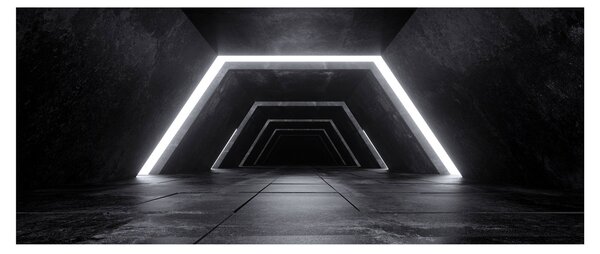 Obraz - Futuristický tunel (120x50 cm)